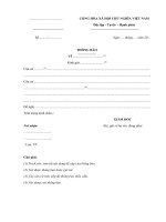 Mẫu thông báo nghỉ tết