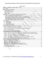 CHUYEN DE ESTE Hoa hoc 12 on thi tot nghiep va dai hoc