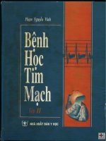 Ebook Bệnh học tim mạch: Phần 1 (Tập 2)  NXB Y học