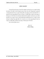 Kế toán chi phí sản xuất và tính giá thành sản phẩm xây dựng tại Công ty cổ phần Đầu tư thiết kế xây dựng và thương mại 18 Hà Nội