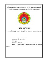 TRẢ lời câu hỏi CUỘC THI tìm HIỂU PHÁP LUẬT về PHÒNG CHỐNG THAM NHŨNG năm 2015 bài có đáp án đầy đủ và CHI TIẾT 