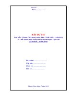 bài dự thi tìm hiểu 70 năm cách mạng tháng tám và ngày quốc khánh nước cộng hoà xã hội chủ nghĩa việt nam 