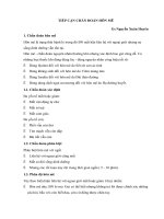 TIẾP cận CHẨN đoán hôn mê và hội CHỨNG LIỆT 2 CHÂN 