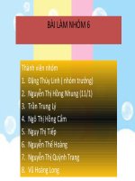 cung cầu lao động môn thị trường lao động trường ĐHLĐXH