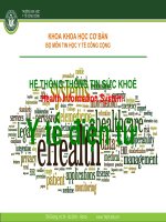 Bài giảng y học điện tử