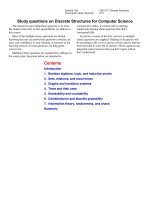 Keil - Study questions on Discrete Structures for Computer Science