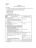 giáo án tự nhiên xã hội bàn tay nặn bột  khoa học tự nhiên lớp 4