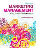 Marketing Management a relationship approach 2th ed svend hollensen