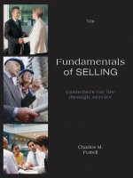 Fundamentals of selling customers for life through service 12th ed charles futrell