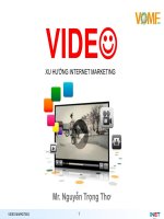 Xu hướng của Internet Marketing