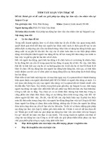 Đánh giá và đề xuất các giải pháp tạo động lực làm việc cho nhân viên tại