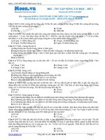 Đề ôn tập Sóng cơ học