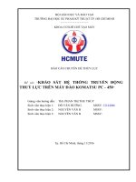 01 Mẫu báo cáo chuyên đề thủy lực