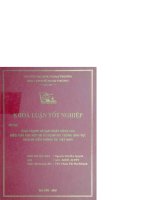 Thực trạng và giải pháp nâng cao hiệu quả thu hút và sử dụng fdi trong lĩnh vực dịch vụ viễn thông tại việt nam 