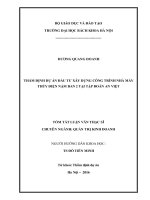 Thẩm định dự án đầu tư xây dựng công trình nhà máy thủy điện nậm ban 2 tại tập đoàn an việt tt 