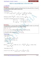 Mạch điện RLC có r thay đổi