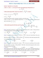 Mạch điện RLC có lc thay đổi