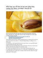 Hỗn hợp cực dễ làm từ hạt mít giúp tăng cường sức khoẻ 