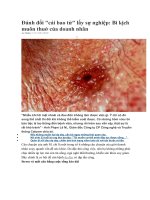 Đánh đổi bao tử lấy sự nghiệp 