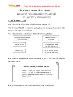 Câu hỏi trắc nghiệm và bài tập Địa lý lớp 11: Một số vấn đề của châu Phi