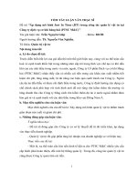 Áp dụng mô hình just in time (JIT) trong công tác quản lý vật tư tại công ty dịch vụ cơ khí hàng hải (PTSC mc 