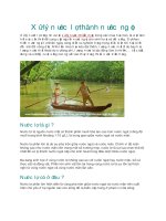 Xử lý nước lợ thành nước ngọt