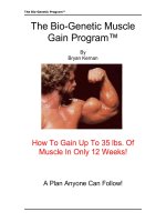 bio genetic sách tập thể hình