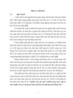 Nghiên cứu mức độ ô nhiễm trong nước mặt và nước ngầm của các trang trại chăn nuôi lợn trên địa bàn tỉnh Hưng Yên