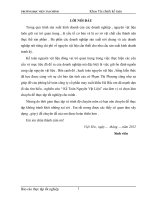 Báo cáo thực tập tốt nghiệp Tìm hiểu công tác hạch toán kế toán nguyên vật liệu