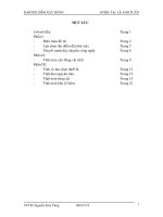 Thiết kế nhà máy sản xuất gạch lát nền 10 triệu viên.năm (thuyết minh+bản vẽ)