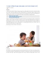 TƯ vấn về TÌNH TRẠNG cân NẶNG của TRẺ 10 THÁNG TUỔI 