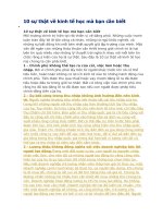 10 sự thật về kinh tế học mà bạn cần biết 