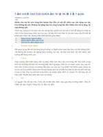 TĂNG CHIỀU CAO CHO CON BẰNG THỰC PHẨM sẵn tại GIA 