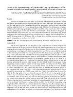 NGHIÊN CỨU ẢNH HƯỞNG CỦA ĐÔ THỊ HÓA ĐẾN VIỆC CHUYỂN ĐỔI ĐẤT NÔNG NGHIỆP SANG ĐẤT PHI NÔNG NGHIỆP TẠI THÀNH PHỐ ĐỒNG HỚI, TỈNH QUẢNG BÌNH