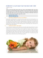 MẸ nên BIẾT 4 LOẠI PHỤ GIA THỰC PHẨM NGUY HIỂM với bé 