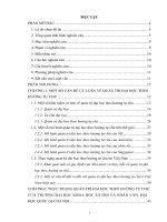 Đổi mới quản trị đại học theo hướng tự chủ tại trường đại học khoa học xã hội và nhân văn, đại học quốc gia hà nội