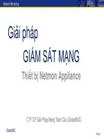 Giải pháp GIÁM SÁT MẠNG