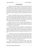 Luận văn Thực trạng và giải pháp hoàn thành công tác thống kê đất đai tại huyện Đông Hưng tỉnh Thái Bình
