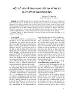 Một số vấn đề ứng dụng cốt địa kỹ thuật khi thiết kế mái dốc đứng