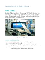 Công nghệ xử lý nước thải sản xuất bao bì giấy