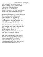 Việt nam quê hương tôi 