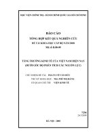 Tăng trưởng kinh tế của nước ta hiện nay