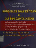 SƠ ĐỒ HẠCH TOÁN KẾ TOÁN VÀ LẬP BÁO CÁO TÀI CHÍNH