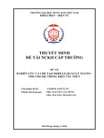 NGHIÊN CỨU VÀ CHẾ TẠO MODULE QUẢN LÝ NGUỒN – PMS CHO HỆ THỐNG ĐIỆN TÀU THỦY