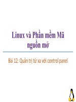 Linux và Phần mềm Mã nguồn mở