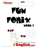 Fun phonics for kid  book 1