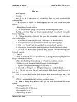 Luận văn vận dụng 1 số phương pháp thống kê phân tích kết quả hoạt động sản xuất kinh doanh của trung tâm (FDR) thuộc công ty đầu tư phát triển công nghệ FPT 