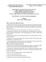 Tài liệu thi tuyển công chức ngành văn hóa thể thao và du lịch tỉnh bà rịa   vũng tàu năm 2016 mục quản lý  du lịch 