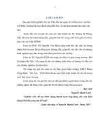 Nghiên cứu chế tạo ZnO dạng thanh nano ứng dụng cho cảm biến nhạy khí kiểu sóng âm bề mặ