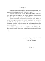 CỘNG ĐỒNG KINH TẾ ASEAN (AEC) CƠ HỘI VÀ THÁCH THỨC ĐỐI VỚI VIỆT NAM